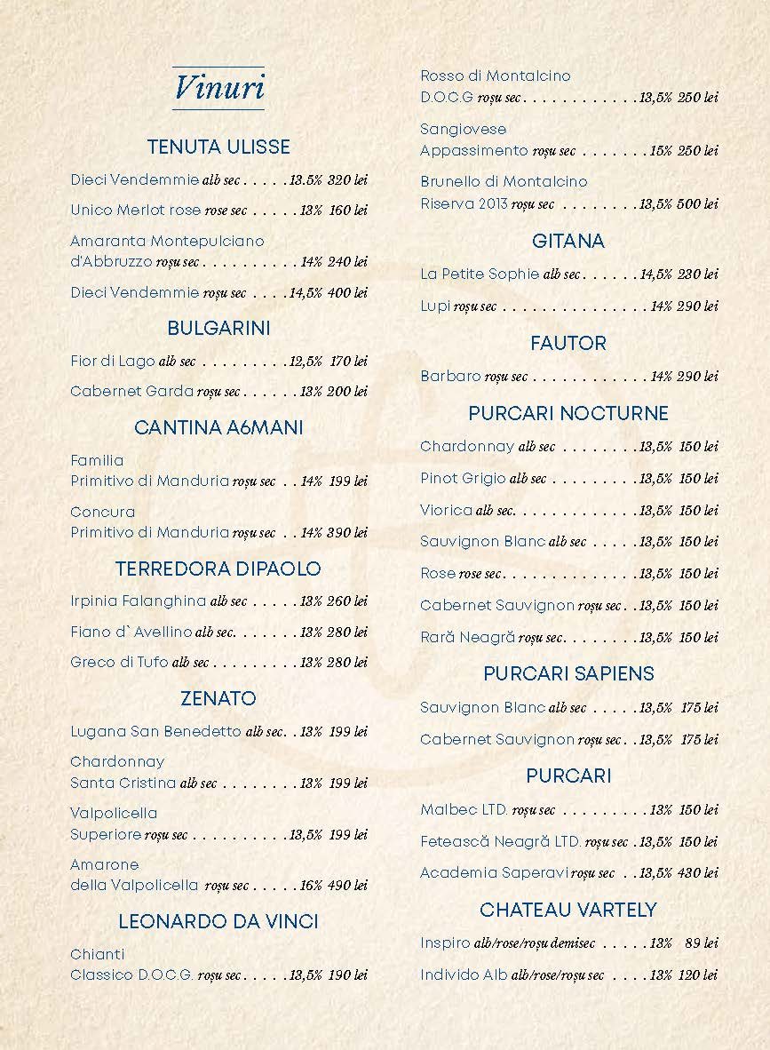 Meniu Casa Rebeca — pagina 11