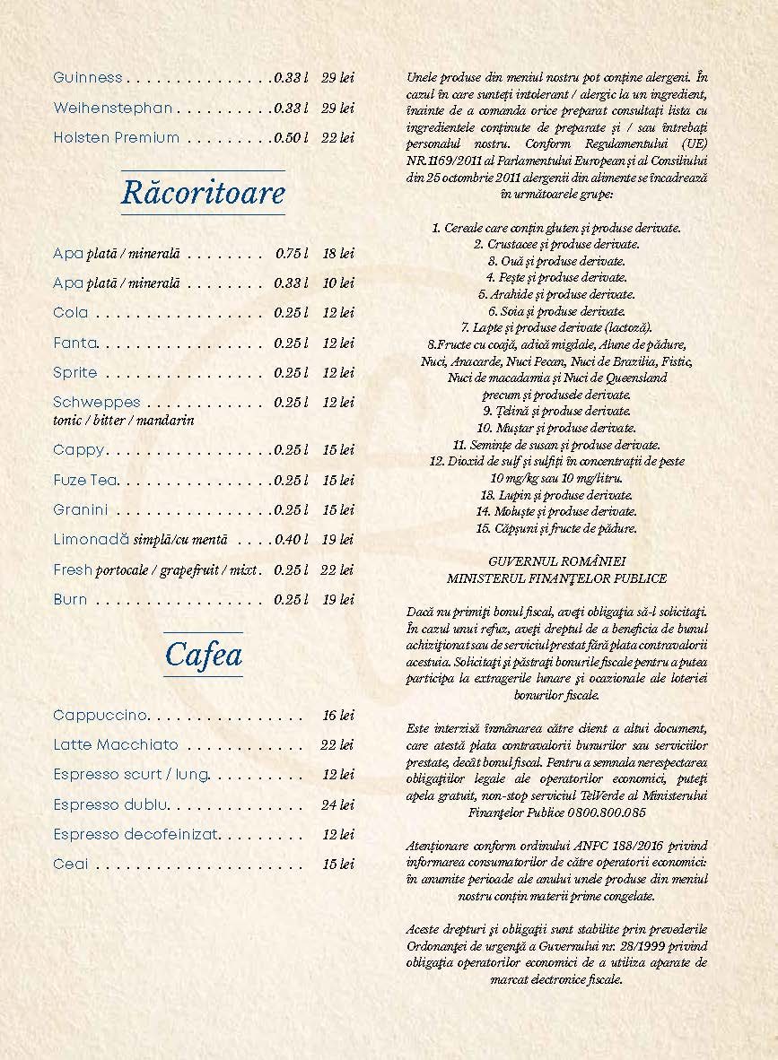 Meniu Casa Rebeca — pagina 14